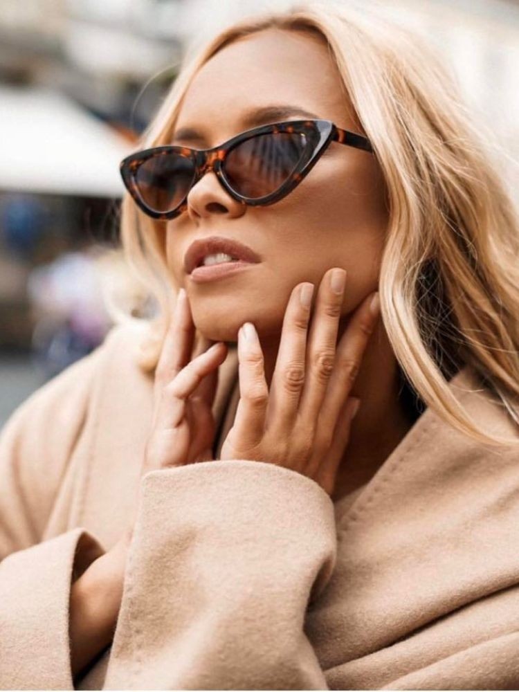 ANNAKEY ZOE LEOPARD SUNGLASSES