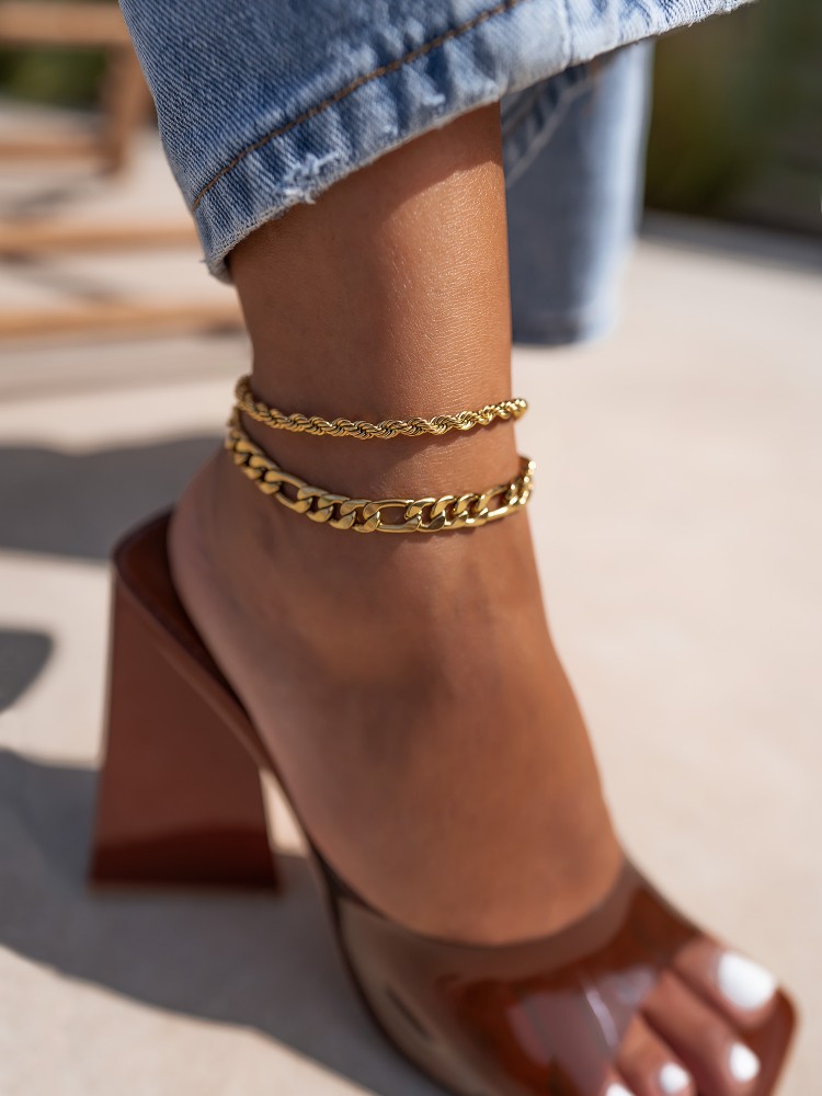 PEN GOLD ANKLET