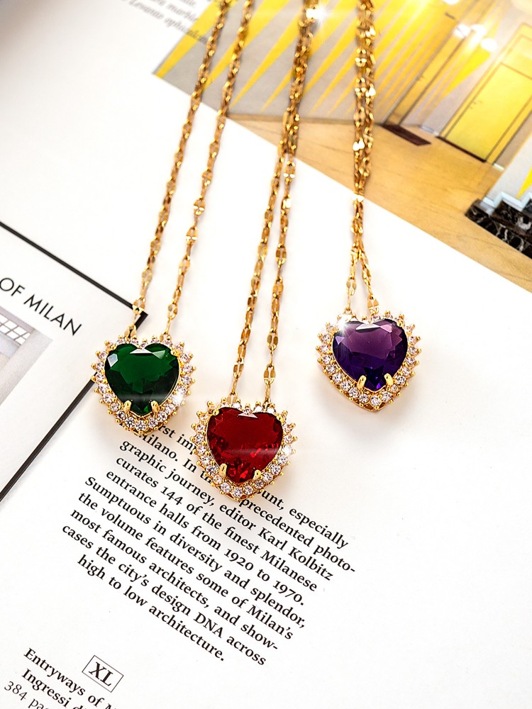 CARTIA GOLD HEART NECKLACE
