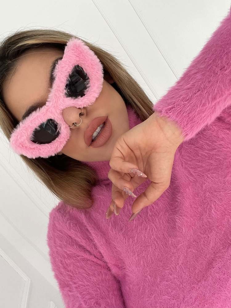 PINK FURRY SUNNIES φωτογραφία