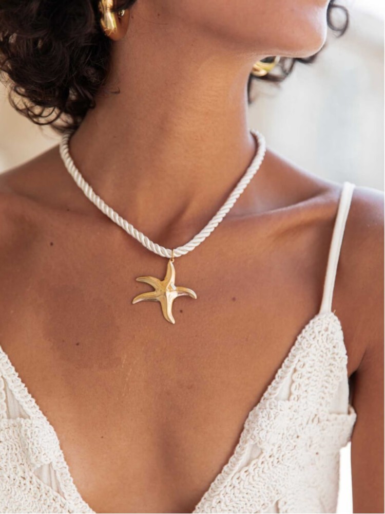 GOLD NECKLACE - ASTERIO