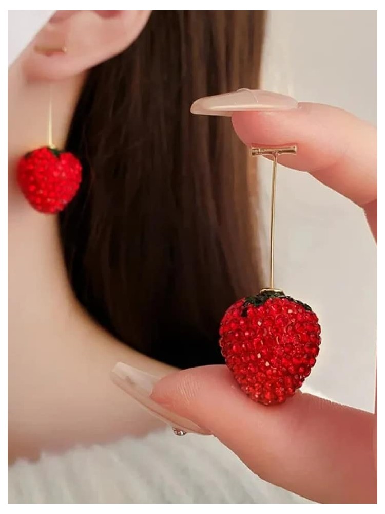 STRAWBERRIES EARRINGS -...