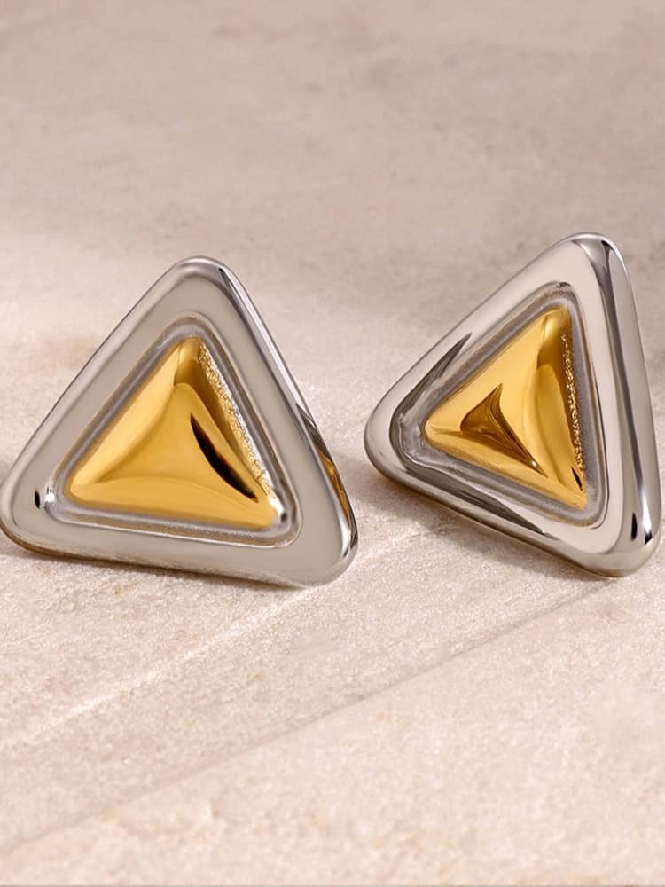 TRIANGLE EARRINGS - IZEL