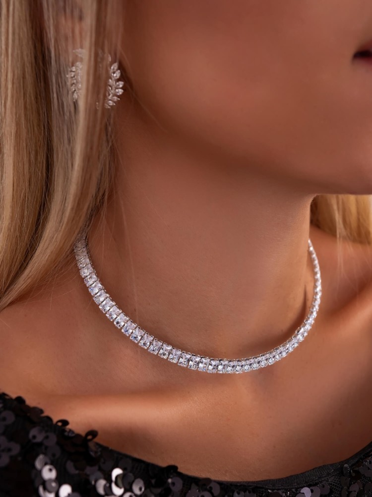 SILVER CHOKER - HARPER