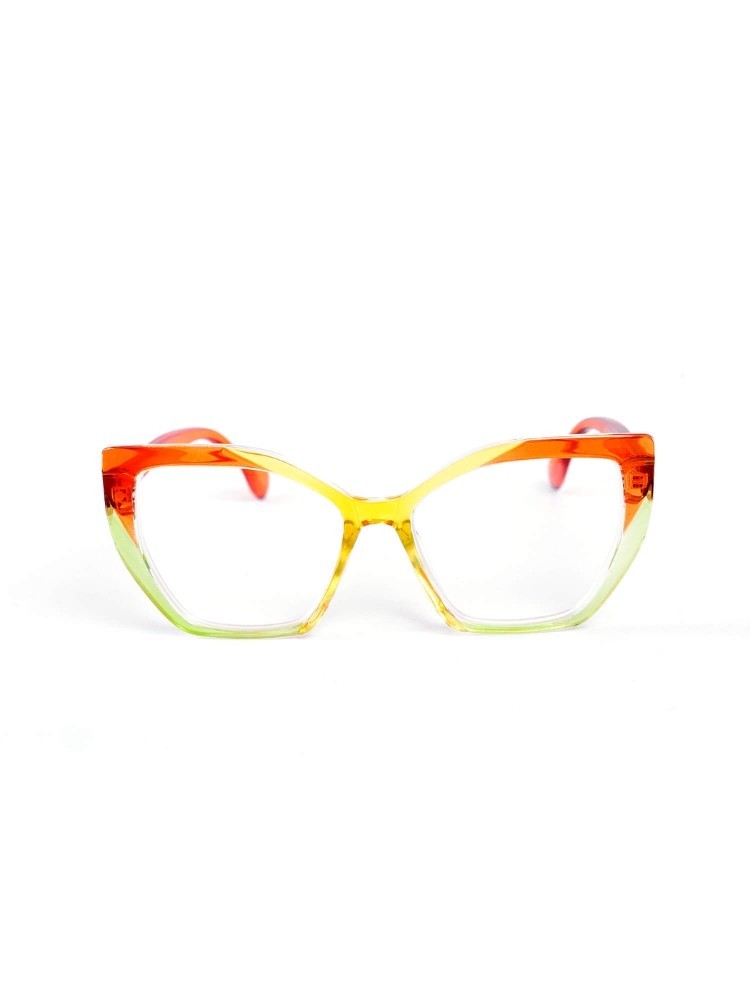 READING GLASSES ORANGE-...