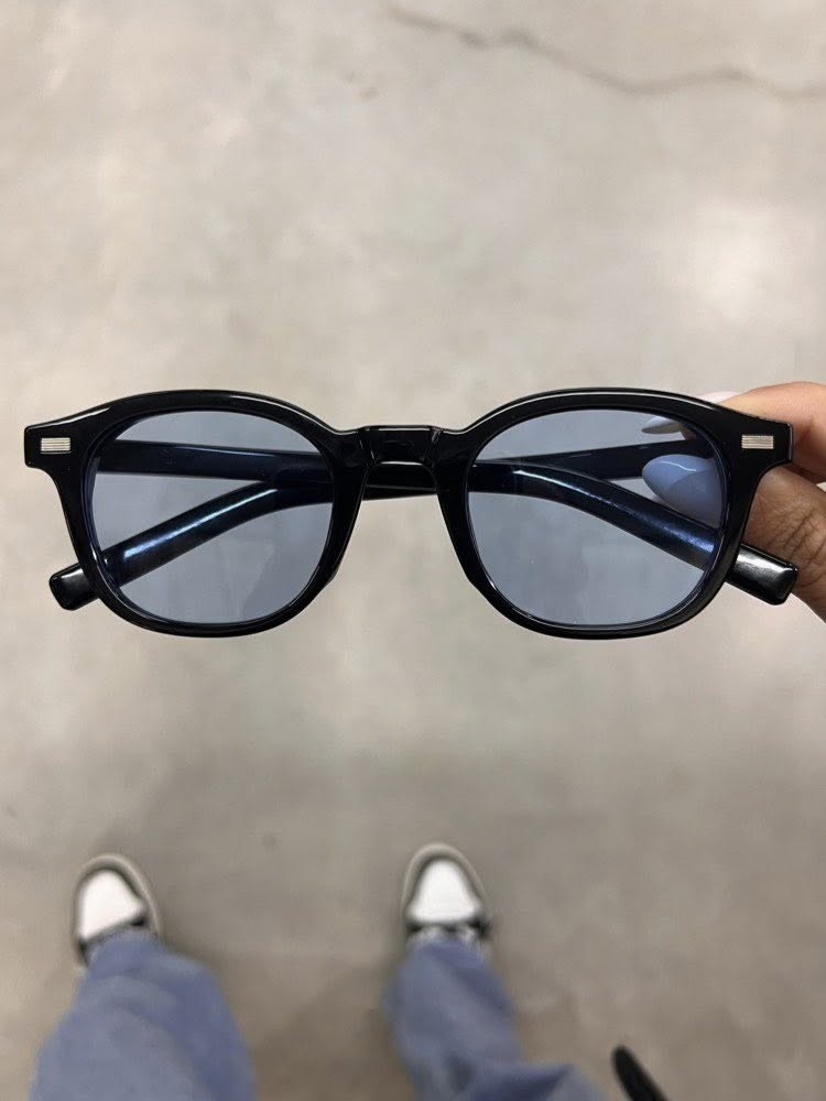  ANNAKEY TOKYO BLACK BLUE SUNGLASSES 2025