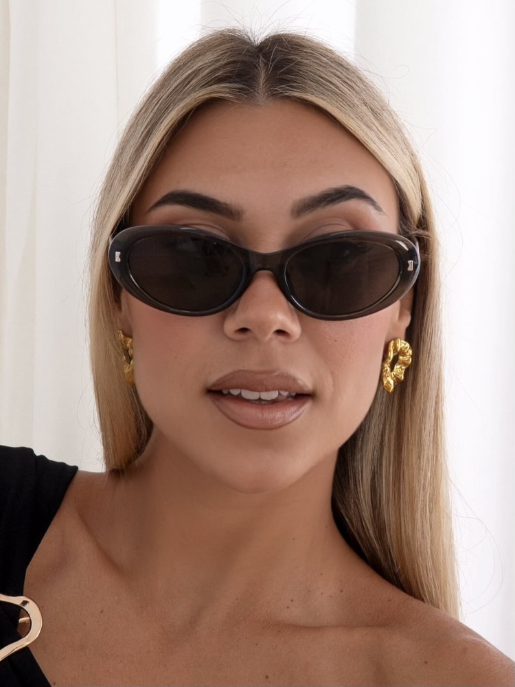 ANNAKEY POLIN OLIVE SUNGLASSES