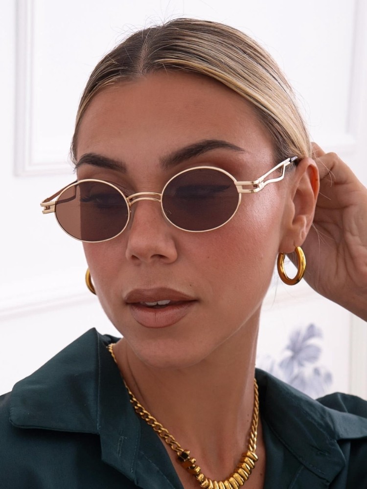 ANNAKEY RYTHM GOLD SUNGLASSES