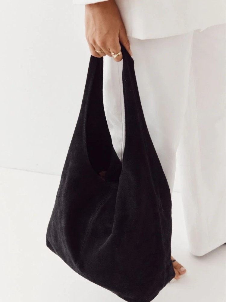ΤΣΑΝΤΑ - FINESE SOFT SUEDE BAG φωτογραφία