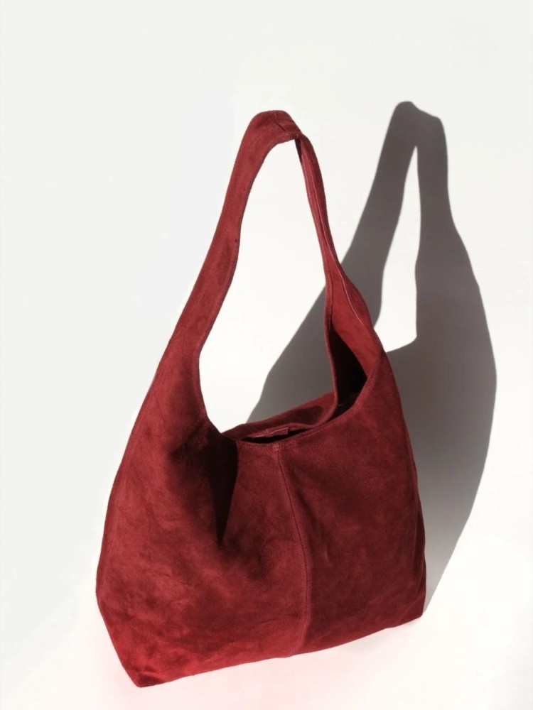 ΤΣΑΝΤΑ - FINESE SOFT SUEDE BAG φωτογραφία