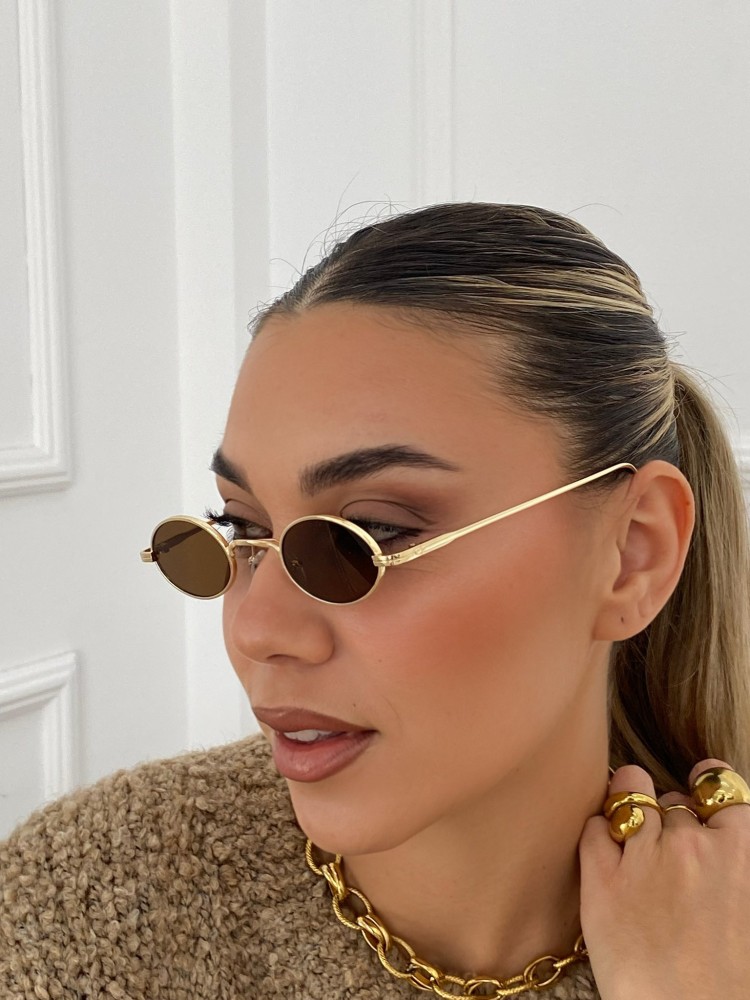 ANNAKEY HILTON GOLD BROWN...