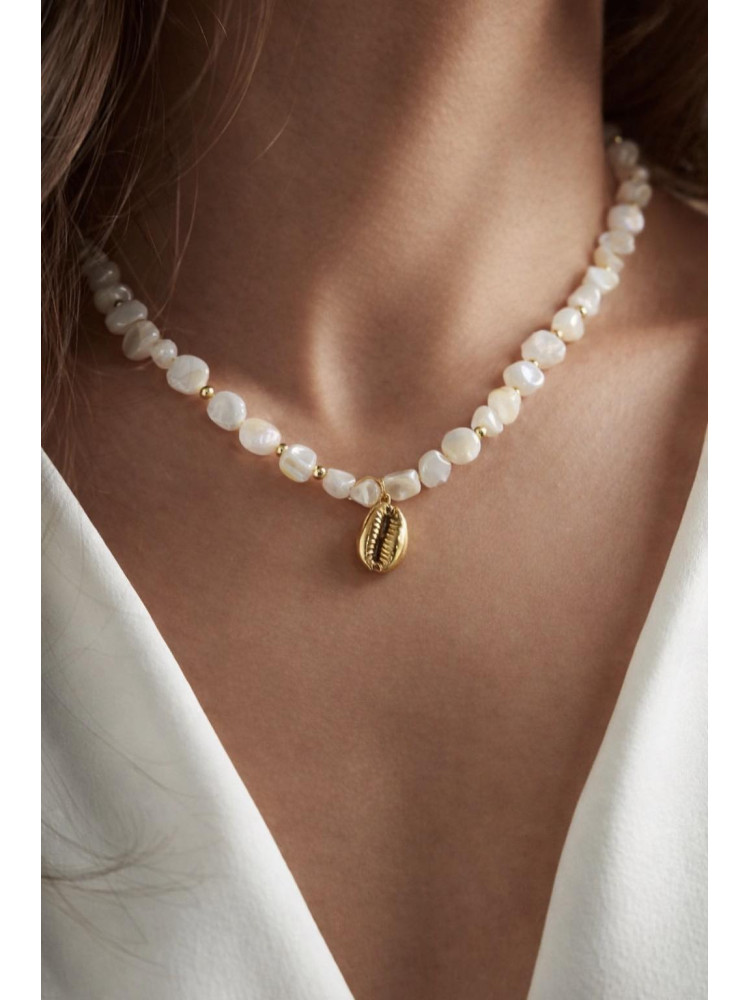 NECKLACE - JAFAR WHITE